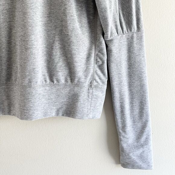 Nike Knit Track Jacket Size S Hooded Thumb Hole Pockets Full Zip Lightweigth - Picture 6 of 12